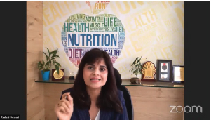 #WorldHeartDay #ItsOneLife Healthy Lifestyle Modifications - a unique nutrition session by Ms. Rashmi Somani